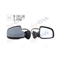 Gva 1019190-99 Dış Dikiz Aynası Sağ Duster 11 Elektrikli Isıtmalı Astarlı Konveks 5 Fiş Vm-6802ehpr 963018251r