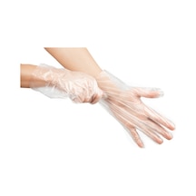 Hışır Şeffaf Eldiven Lüks - 100 Paket 1 Paket 100 Adet