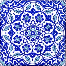 Can Seramik – 10x10 Cm. Cç-87 Kütahya Çini Karo 5'li 1 Paket