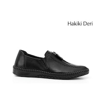 Gönderi(R) Gönderi R Siyah Hakiki Deri Comfort Ayakkabı Siyah