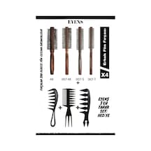 Elsa Professional 4 Lü Erkek Tarama Serisi Ve 3x Şekillendirici Wax Tarağı