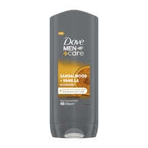 Dove Men +care Sandalwood + Vanilla Duş Jeli 400 Ml 3 Adet Diğer