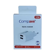 Compaxe Cta-521d Çift Usb 10w Şarj Adaptörü