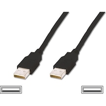 Digitus Ak-300100-018-S 180 CM Usb 2.0 To Usb 2.0 Erkek-Erkek Awg30 Usb 2.0 Kablo