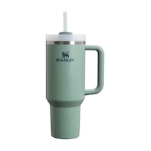 Stanley Quencher Pipetli Termos 1.18 Litre Yeşil Yeşil