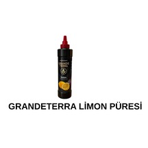 Grandeterra Limon Püresi 1000 Gr Meyveli Sos Limonata Kokteyl Ve Pasta Sosu