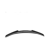 Blueoto Bmw E90 3 Serisi M4 2005-2012 Abs Plastik Yarasa Bagaj Üstü Spoyler Parlak Siyah Boyalı Spoiler