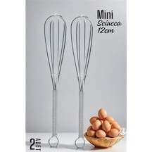 Sciacca Mini Çırpıcı Çelik 2 Adet Çok Renkli