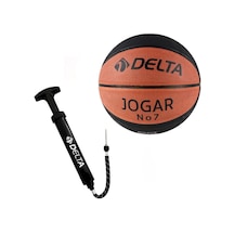 Delta Jogar 7 Numara Dura-Strong Basketbol Topu + Top Pompası