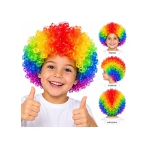 Çocuk Rengarenk Kıvırcık Bonus Saç 3+ Yaş