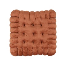 Ankatek Suntek Sırt Şekli Peluş Minderleri Mat Magideal Kahverengi Bisküvi Or Kahverengi Kahverengi