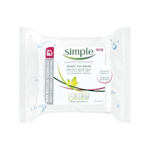 Simple Micellar Cleansing Wipes - Yüz Temizleme Mendili 25 Adet