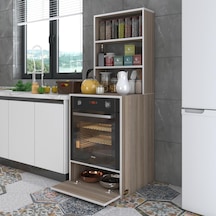 Kenzlife ankastre fırın dolabı bengisu crd 165*60*56 mutfak kapaklı
