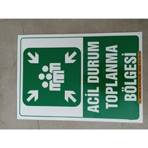 Acil Toplanma Alanı 35x50 Polikarbon