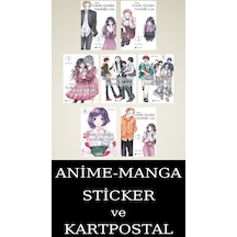 Güzel Kokulu Çiçekler Zarafetle Açar 1-2-3-4-5-6-7 Manga Seti 7 Kitap / Anime-manga Sticker Ve Kartpostal