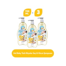 Uni Baby Tatlı Rüyalar Şampuanı 3 x 700 ML