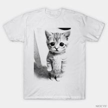 Tarzsokak Komik Üzgün Ağlayan Kedi Meme T-shirt Erkekler Kadınlar Için % 100% Pamuk T Shirt Kısa Kollu Çok Renkli