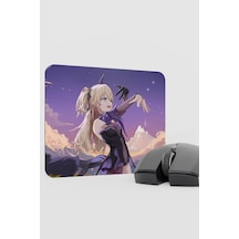 Fischl Genshin Impact Anime Gacha V3 - 22x18 Gaming Mouse Pad Fare Altlığı