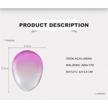 Koodmax Saç Şekillendirici Dolaşık Açıcı Çocuk Tarağı Oval Tarak Galvanik Kaplama Pembe