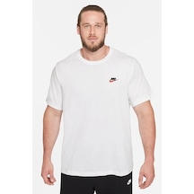 Nike Ar4997-100 Erkek Tişört-Beyaz-Xxl