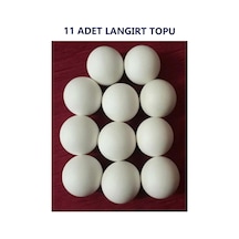 Profesyonel Langırt Topu 11 Adet, Langırt Masası Oyun Futbol Topları, 33 Mm, 20 Gr