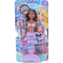 Deniz Kızı Bebek 19 Cm Mor Kuyruklu