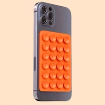 Telefon Tutucu Vantuz Turuncu