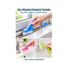 Dip Köşe Kenar Temizleme Fırçası Ve Derz Temizleme Seti