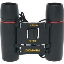 70x60 Cepte Taşımalı Kauçuk Kaplamalı Mini Dürbün Beyaz