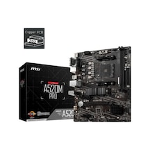 Msı A520m Pro Ddr4 4600/1866mhz M.2 M.atx Am4