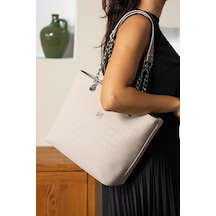Just Polo Zincir Detaylı Yeni Sezon Kadın Omuz Çantası 234035mh Taş