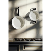 Nehir Ceramic Siyah 2 Parça Tava Seti Siyah