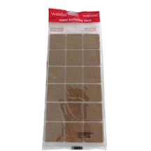 Weiss Zemin Koruyucu Keçe 3.5x3.5 Cm 18'li Açık Kahve