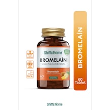 Shiffa Home Bromelain 60 Tablet Takviye Edici Gıda