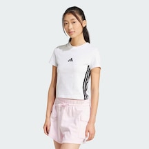 Adidas Essentials 3-stripes Slim Baby Kadın Tişört C-adıje1239b30a00 Beyaz