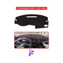 Volkswagen Golf 4 1997-2003 Uyumlu Torpido Örtüsü Yansıma Önleyici Koruma Hızlı Montaj K81