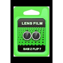 Galaxy Z Flip 7 Raze Metal Kamera Lens - Gümüş Diğer