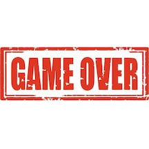 Game Over Sticker