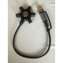 5 Çıkışlı Usb Ses Kartı 5 Port Usb Ses Kartı