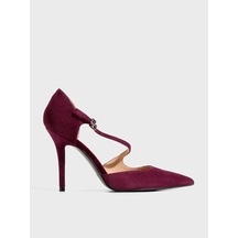 Guess Napiper Kadın Topuklu Ayakkabı Fltnapsue08 Bordo