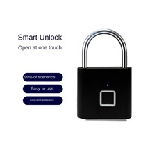 Fastbuy Elektronik Parmak İzi Kilidi, Parmak İzi İle Kilit, Siyah, Yüksek Güvenlik