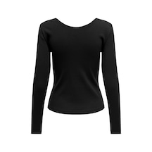 Only 15357763 Uzun Kol Kadin Body - Siyah Siyah
