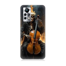 İnfinix Note 11s Uyumlu İskelet Çello Desenli Silikon Kılıf
