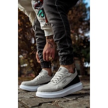 Knack Yüksek Taban Günlük Süet Ayakkabı 040 Taş 001