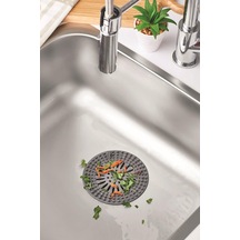3 Adet Gider Süzgeci Silikon Yuvarlak Lavabo Banyo Mutfak Süzgeç S-140 Silikon Diğer