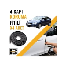 Ford Focus Hatchback 2.nesil Kapı Koruma Fitili-4 Kapı-siyah-bm2238