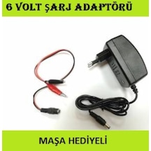 6 Voltçocuk Oyuncak Akülü Araba Araç Şarj Cihazı Adaptörü