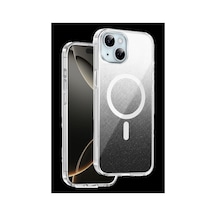 Onegif Apple İphone 15 Sora Simli Magsafe Kapak - Siyah