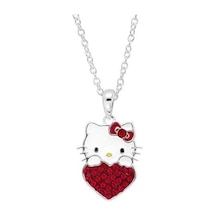 Hello Kitty Kırmızı Kolye Kırmızı