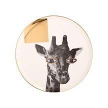 Porland Wild Life Giraffe Düz Tabak 20 Cm 04alm005130